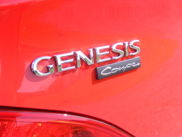 Genesis Coupe Badge