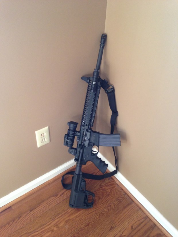 Smith & Wesson M&P15 with DD Lite Rail II. 